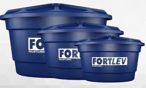 Caixa D'água 1000 Litros Polietileno Azul Fortlev | Parcelamento sem juros