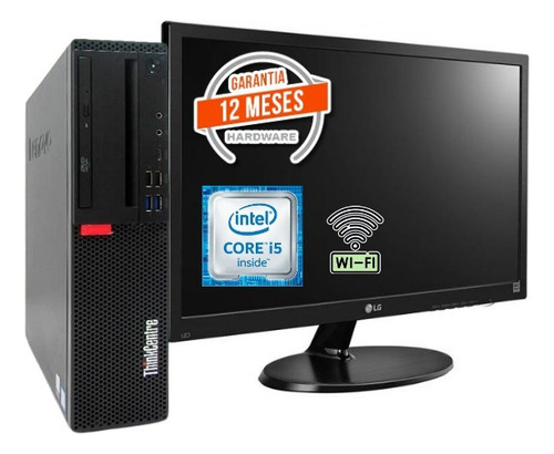 Pc+mon20 Lenovo M710s I5-7400 8gb480gbssd Factur12mesgaranti (Reacondicionado)