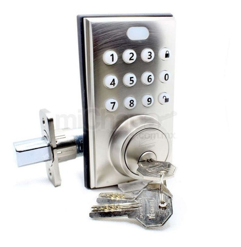 Imagen 2 de 4 de Cerradura Digital Phillips Pcd265 Alta Seguridad Código Full