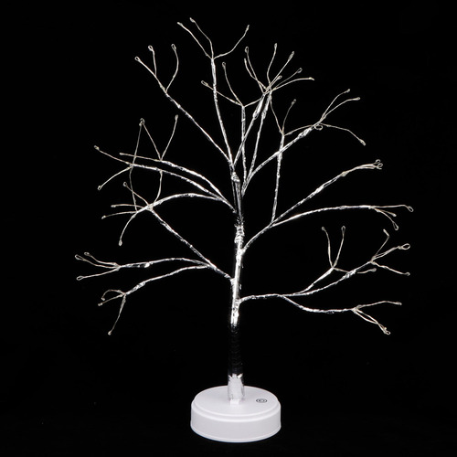 Luz Nocturna Led, 108 Led, Lámpara De Árbol De Bonsái, Bater