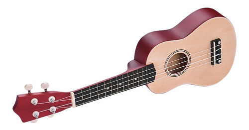Ukelele Soprano Acústico De 21 Pulgadas, Kit De Ukelele Par