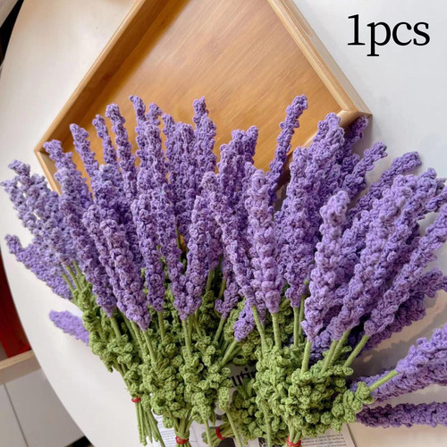 Tallo De Lavanda Artificial Diy Ramo De Boda Trenzado