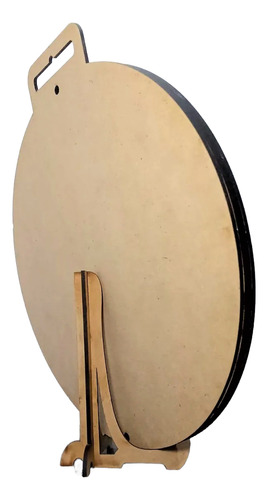 Cuadro San Benito Medalla Iconograma 30cm Crudo