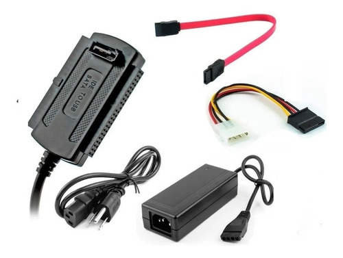 Adaptador Usb 2.0 Conversor Ide Sata Para Gravador De Bluray