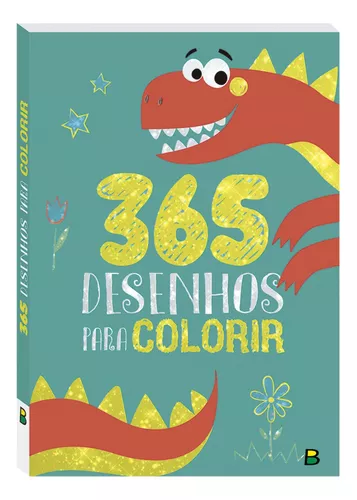 Kit 365 Atividades e Desenhos Para Colorir + Livro de Banho