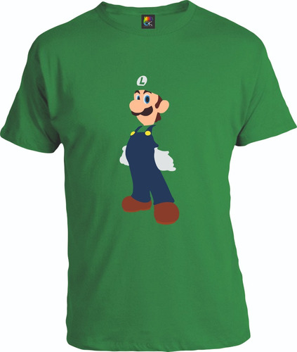 Remera Mario Bros - Luigui 2 -  Ok Creativo