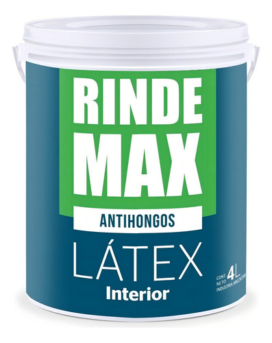 Colorín Rindemax Interior látex exterior/interior 20L 1 unidad blanco