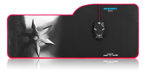 Mouse Pad Gamer Micronics Ninja - X100 Xl 34 X 78 X 3 Cm