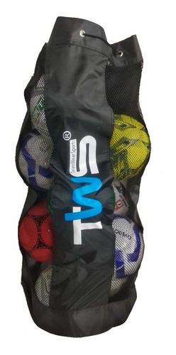 Imagen 1 de 5 de Bolso Bolson Red Porta Pelotas Pelotero Rugby Futbol Tws