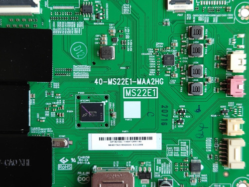 Mainboard Jvc 40-ms22e1-maa2hg | Si49ur