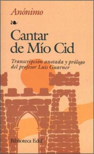 Cantar De Mío Cid - Anônimo