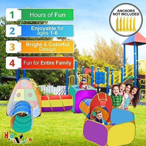 Imagen 4 de 7 de Regalo Para Niños Y Niñas, Bote, Tienda De Campaña Y Tunn.