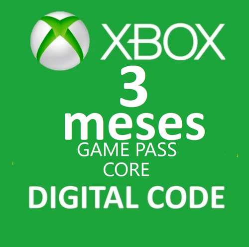 Xbox Live Gold 3 Meses
