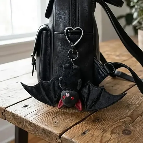 Llavero de Murciélago de Peluche Kawaii Accesorio Lindo para Bolso o Mochila al por mayor para tu tienda Llavero de Murciélago de Peluche Kawaii Accesorio Lindo para Bolso o Mochila al por mayor para tu tienda