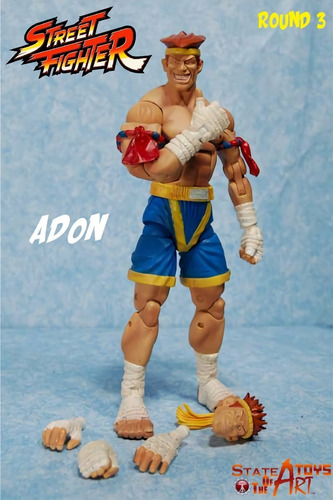 Street Fighter: Adon. Round 3. Sota Toys. 2005.
