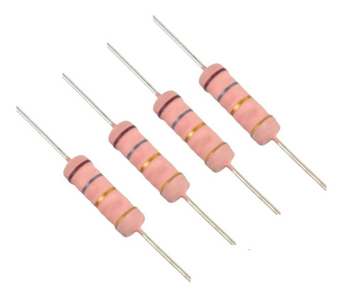 8 Unidades Resistor 2,2 Ohms 3w Para Ligar Led 10w Em 12v 