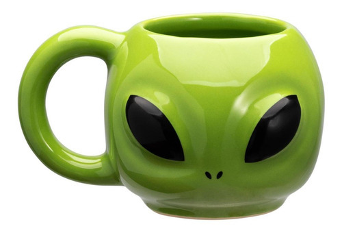 Caneca 3d Alien E.t. Alienígena Caneca Geek Cerâmica 400 Ml