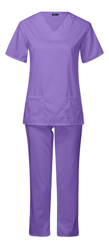 Conjunto De Uniforme Exfoliante Para Mujer Y Pantalones