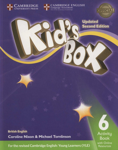 Libro Kid´s Box Level 6 Activity Book Ed. Internacional 201