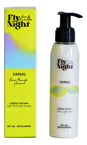 Gel Lubricante Intimo Fly Night Vanal Malva Manzanilla 125ml