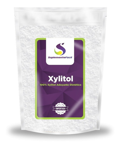Xilitol Xylitol 1kg 100%puro  Low Carb - C/ Nota Fiscal