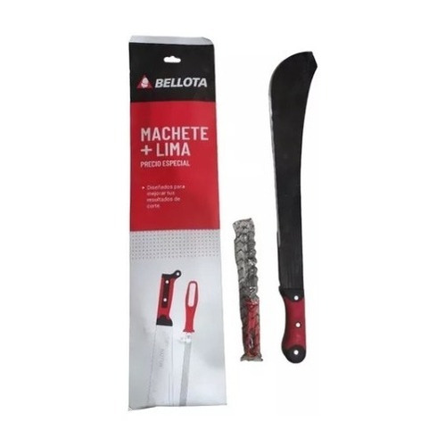 Machete Rozador Bellota 22 Pulgadas Con Lima Bellota 6 PuLG 