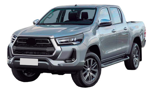 Set De Pisadera Lateral Para Hilux Srv Revo 2016 Al 2024