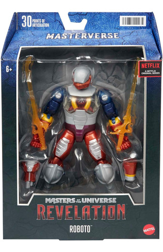 Masters Of The Universe Masterverse Action Figure, Roboto...