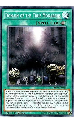 Yu-gi-oh! - Dominio De Los Reyes Verdadero (sr01-en024) 