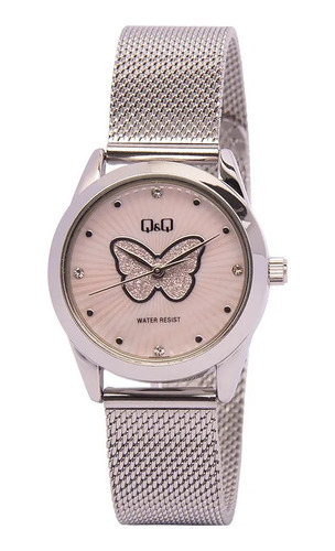 Reloj Qyq De Citizen  Qz93j202y Mujer Analogo Rosado Tienda 