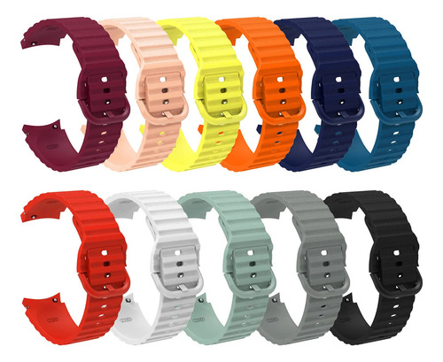 Malla Wave Compatible Con Samsung Galaxy Watch 4 5 6 7 40-44mm 5 Pro Generica Marca Miaband Color Rosa