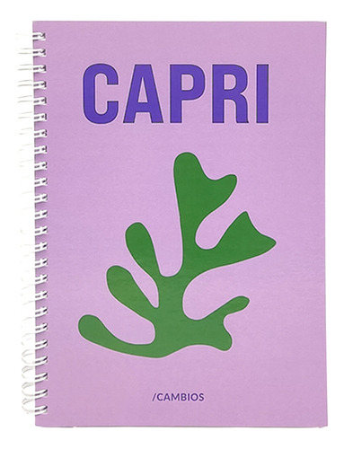 Cuaderno Capri - Unica