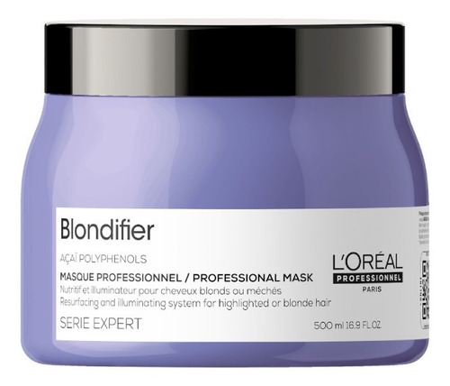  Máscara L'Oréal Professionnel Serie Expert Blondifier de 500mL