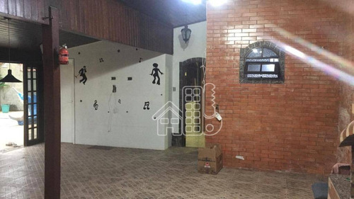 Casa Com 4 Dormitórios À Venda, 240 M² Por R$ 600.000,00 - Barroco (itaipuaçu) - Maricá/rj - Ca1356