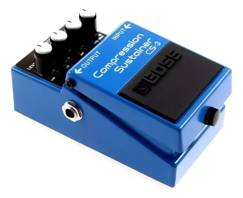 Pedal de efecto Boss Compression Sustainer CS-3 azul | Cuotas sin