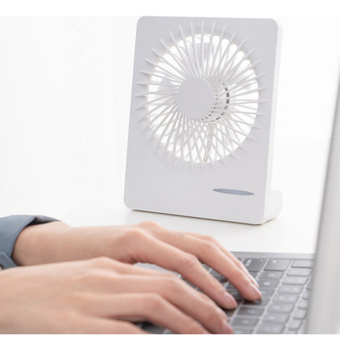 Ventilador De Mesa Usb R De Longa Duração Da Bateria Quiet P