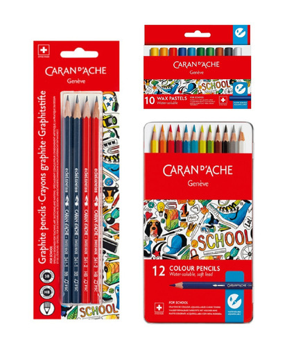 Pack School 2 - Caran D´ache