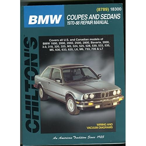 Manual De Reparación De Bmw Coupés Y Sedanes 70-88