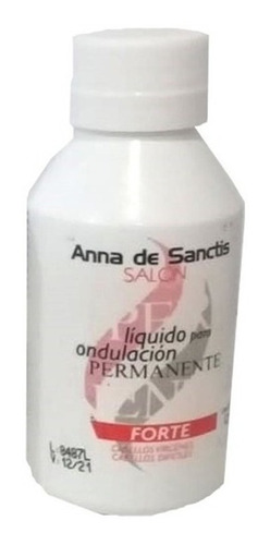 Liquido Anna De Sanctis Ondulacion Permanente Pelo 125 Ml