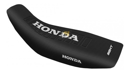 Funda Asiento Honda Tornado Tc4 Negra Estampada En Fas Motos