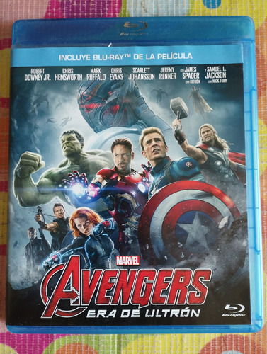 Blue-ray Avengers Era De Ultron Robert Downey Jr V