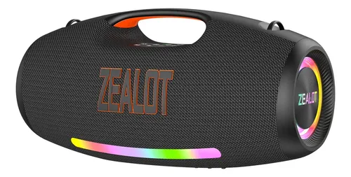 Caixa de Som Bluetooth Zealot S89 250W Boombox à Prova D'Água IPX6