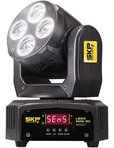 Cabeça móvel Skp Lex Mini-W1 Rgba Dmx