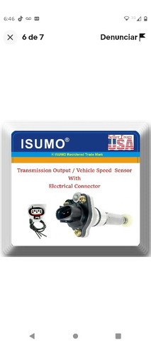 Sensor Cuenta Kilometraje Toyota Camry 