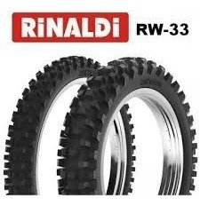 Imagen 2 de 5 de Cubierta 100 90 19 Rinaldi Rw33 Crf 250 Yzf 250 Kxf 250 Cr
