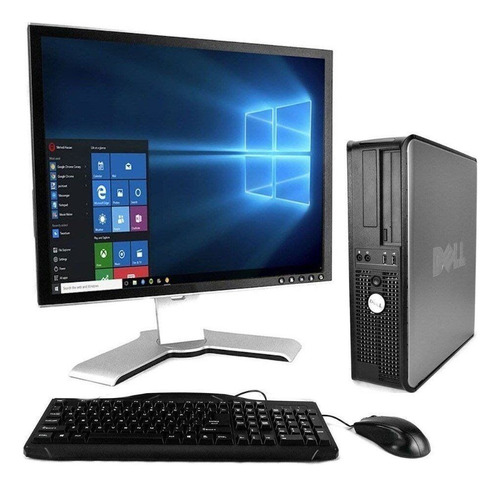 Cpu Dell 780 - 4 Gb, Disco 250 Gb + Monitor 17 (Reacondicionado)