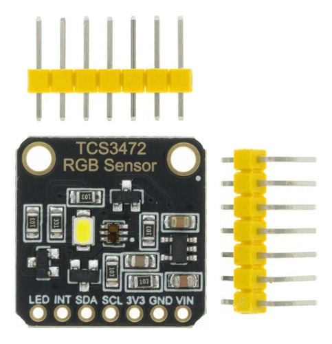 Modulo Sensor De Reconocimiento De Color Rgb Tcs34725 Cdmx E