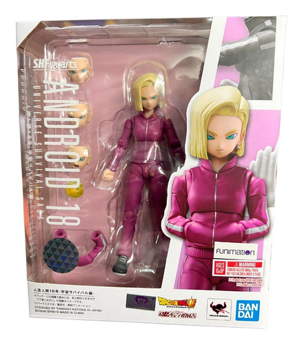 S.h. Figuarts Android 18 Universe Survival Saga Bandai