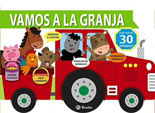 Vamos A La Granja, De Vários Autores. Editorial Bruño, Tapa Dura En Español