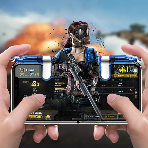 Mini Gatilho De Jogo Para Pubg Gamepad Mobile Control L1 R1